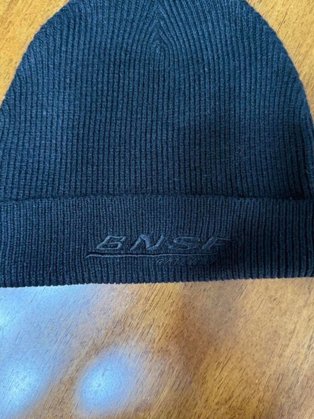 BNSF Railway Black Beanie Hat